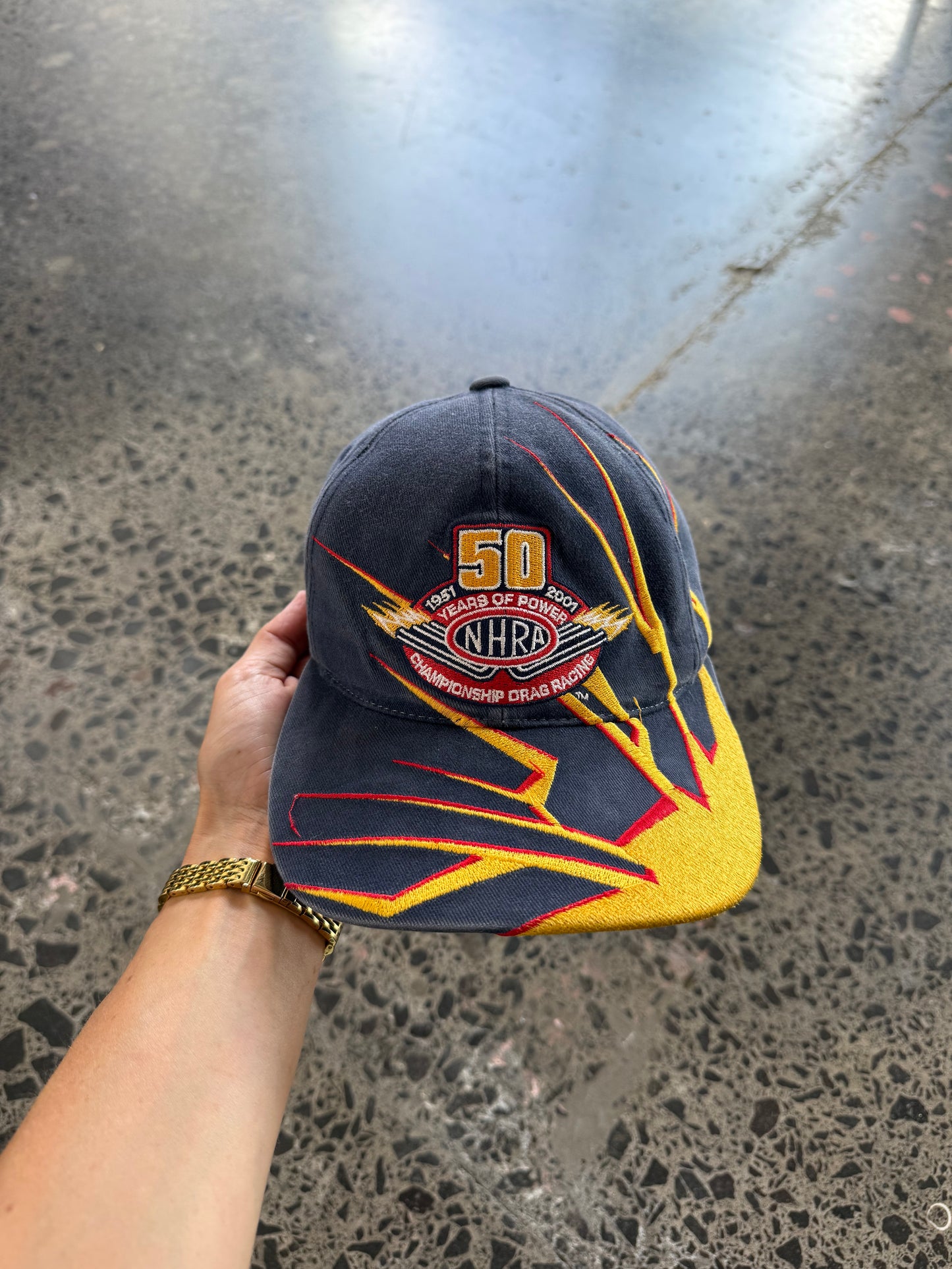 #106 Limited Edition 2001 NHRA Cap