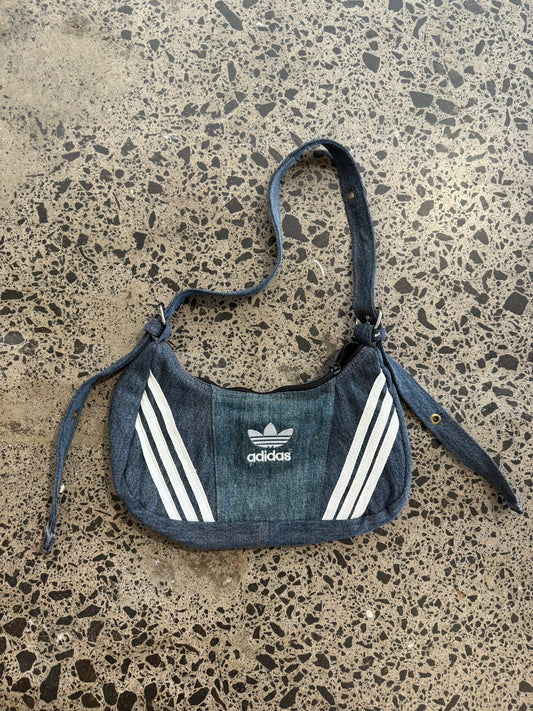 Blue Denim Adidas Rework Handbag