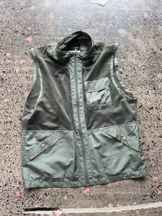 Dark Green Utility Vest - Medium