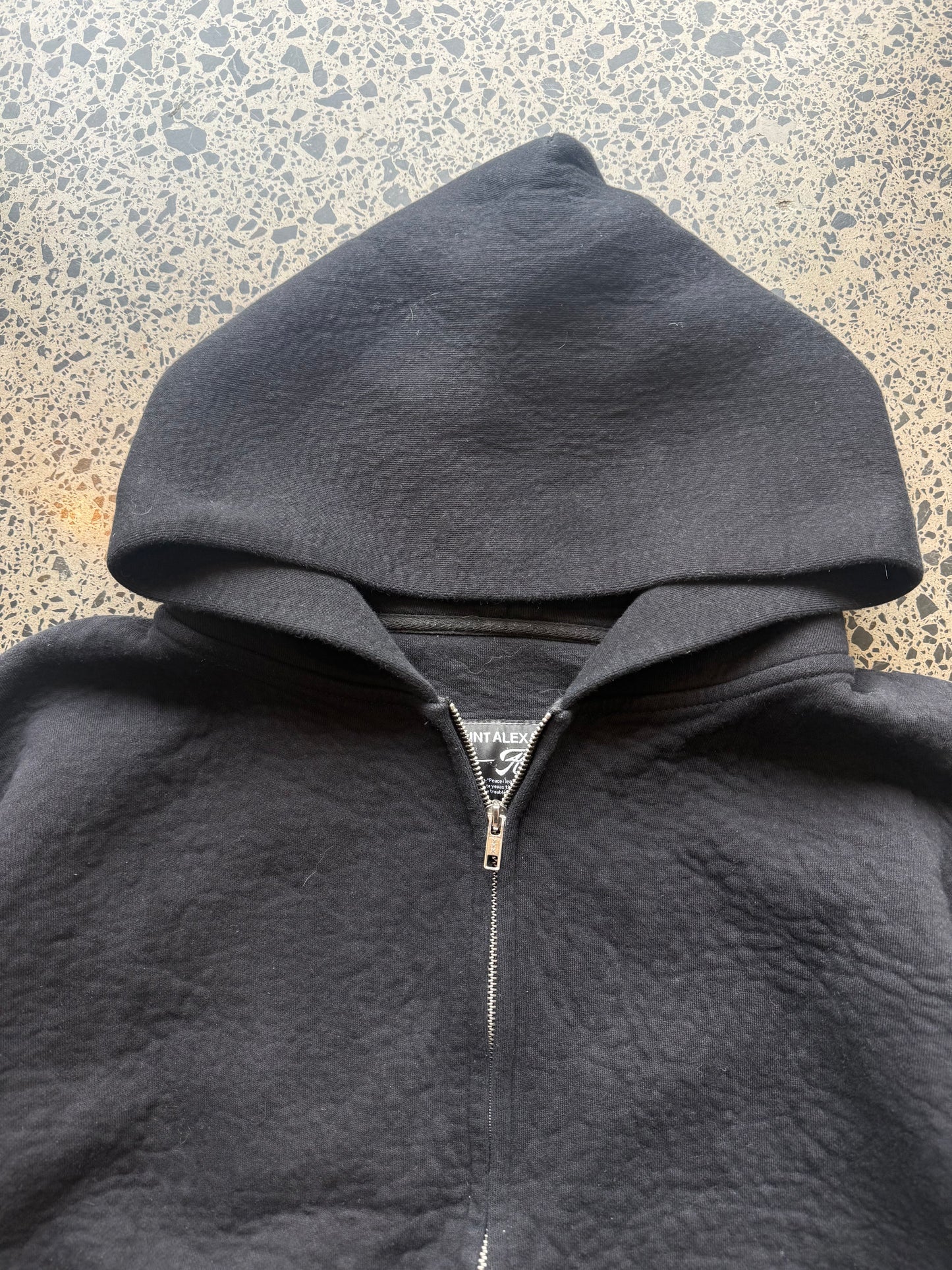 Saint Alexander Double Zip Hoodie - L