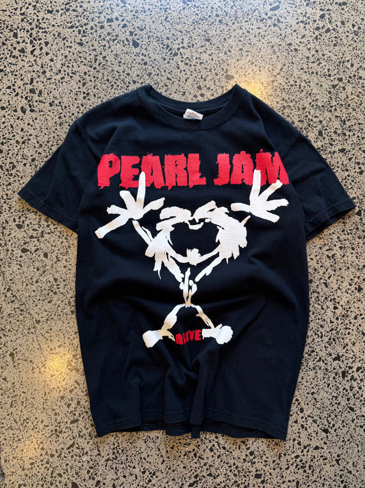 Pearl Jam Alive Black T-Shirt - Small
