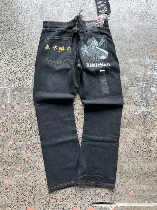 Dead stock Affliction Denim Jeans 42W x 24L