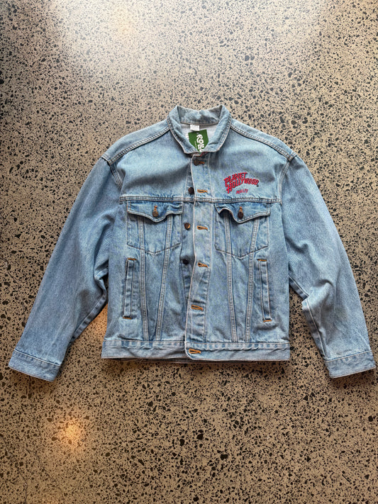 90s Planet Hollywood denim jacket