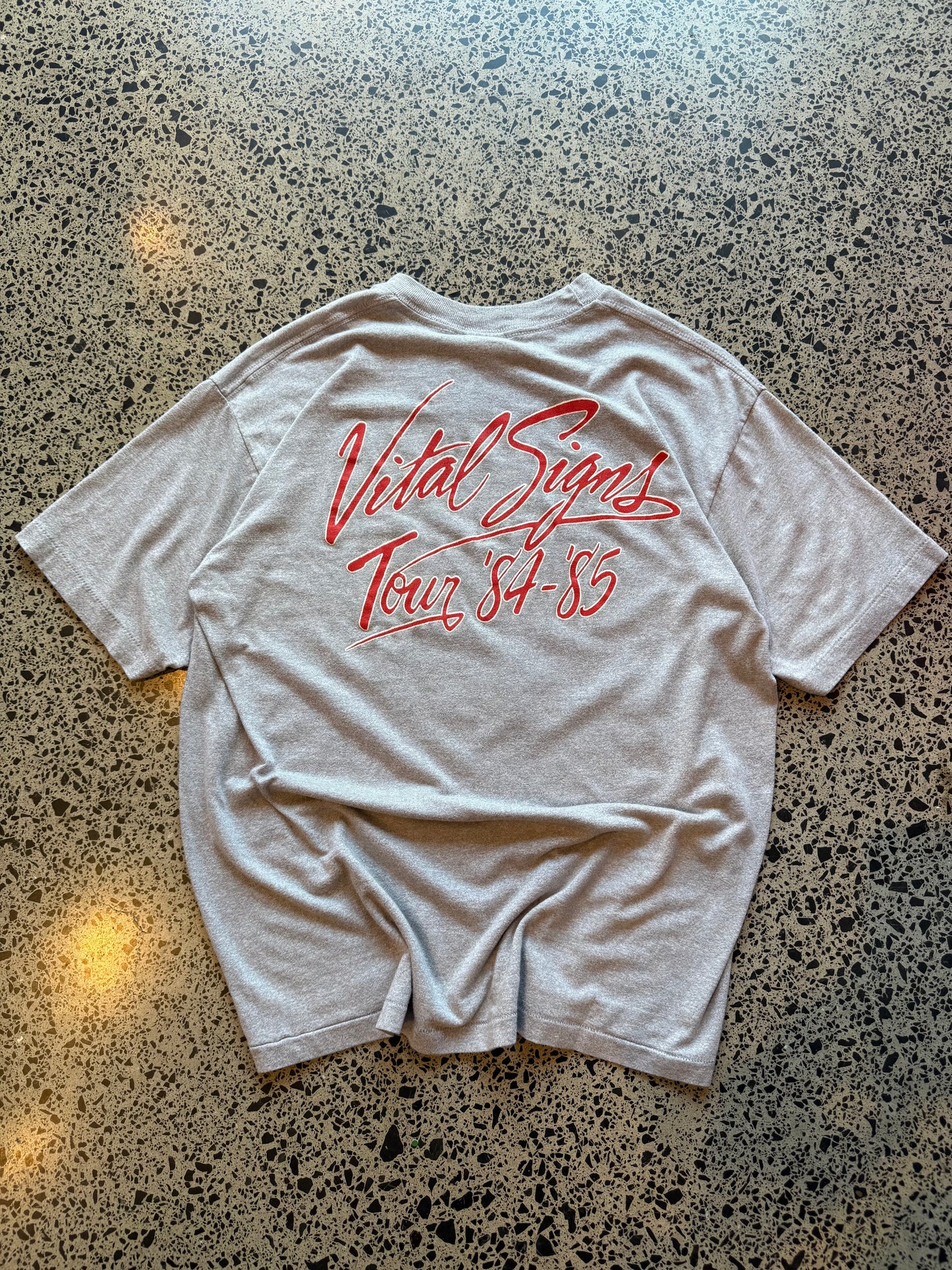 1984 Survivor Vital Signs Tour Tee - L