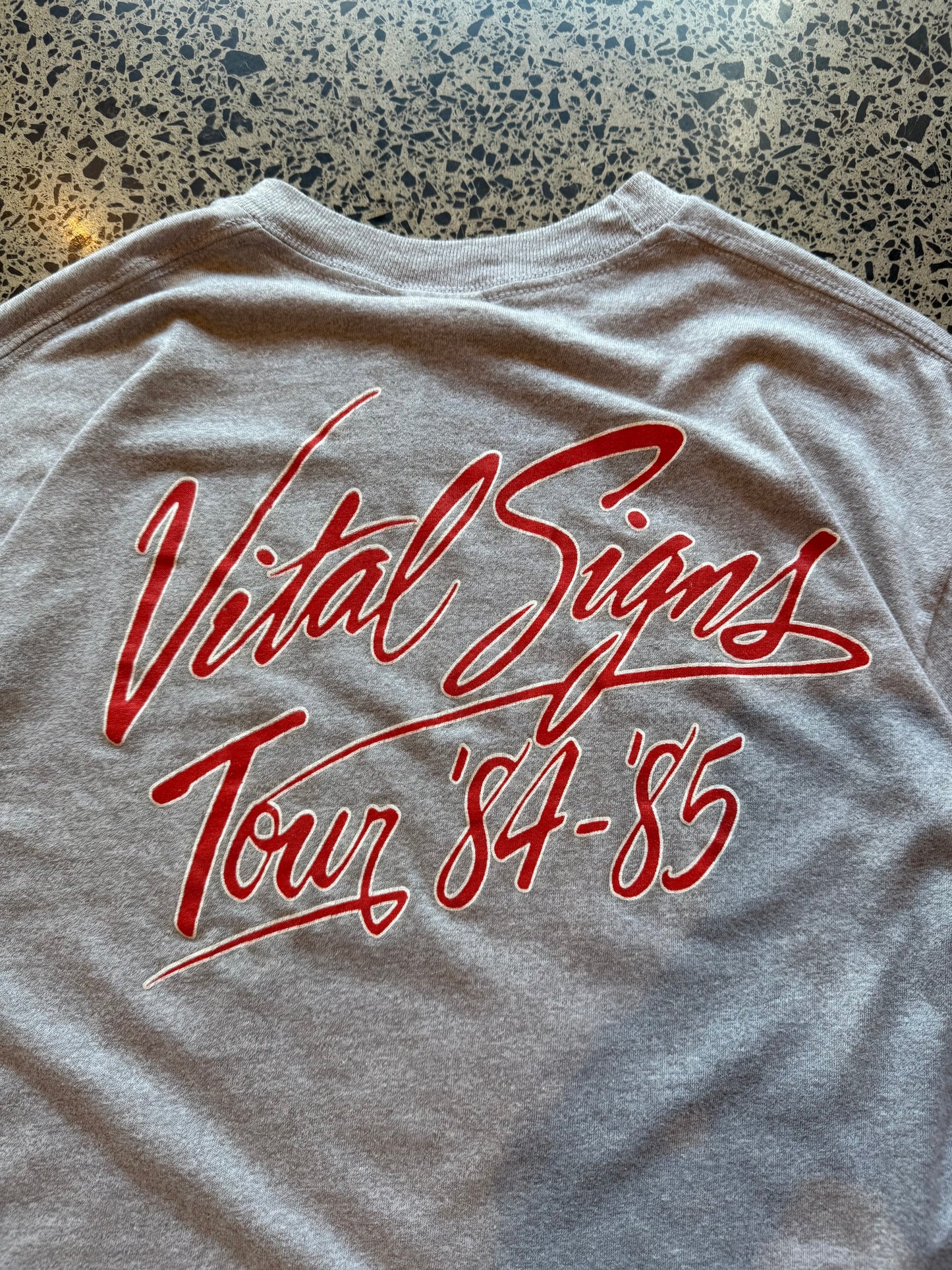 1984 Survivor Vital Signs Tour Tee - L