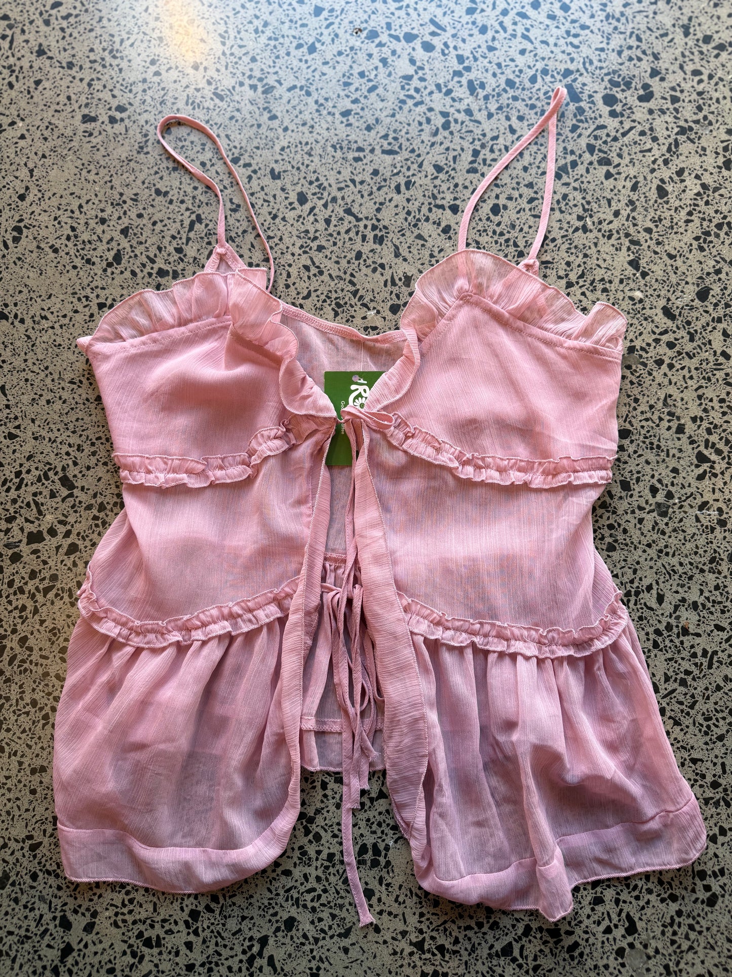 Pink Layered Fairy Top - L/XL