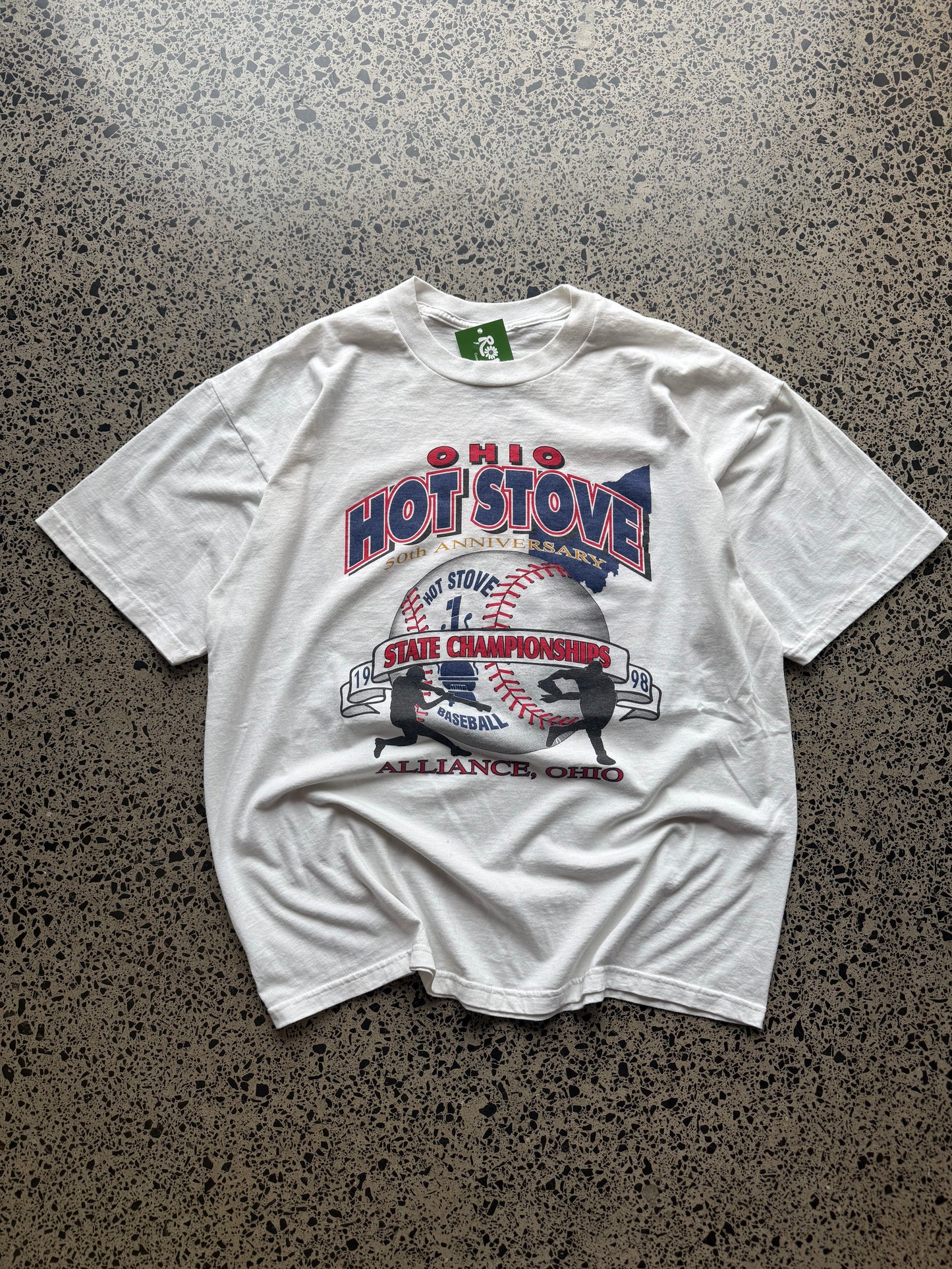 1998 Ohio State 'State Championship' Graphic Tee - XL