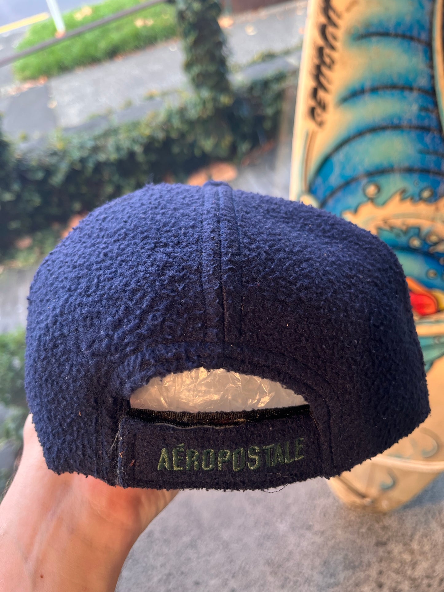 Aeropostale Blue Wool Cap