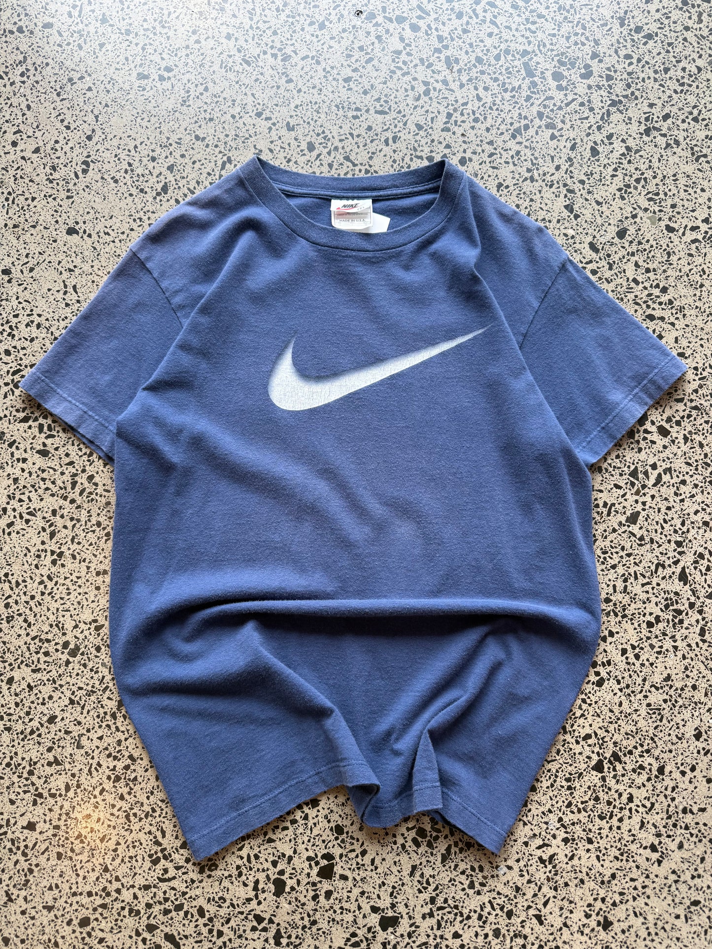 90's Nike Swoosh Logo Tee - S