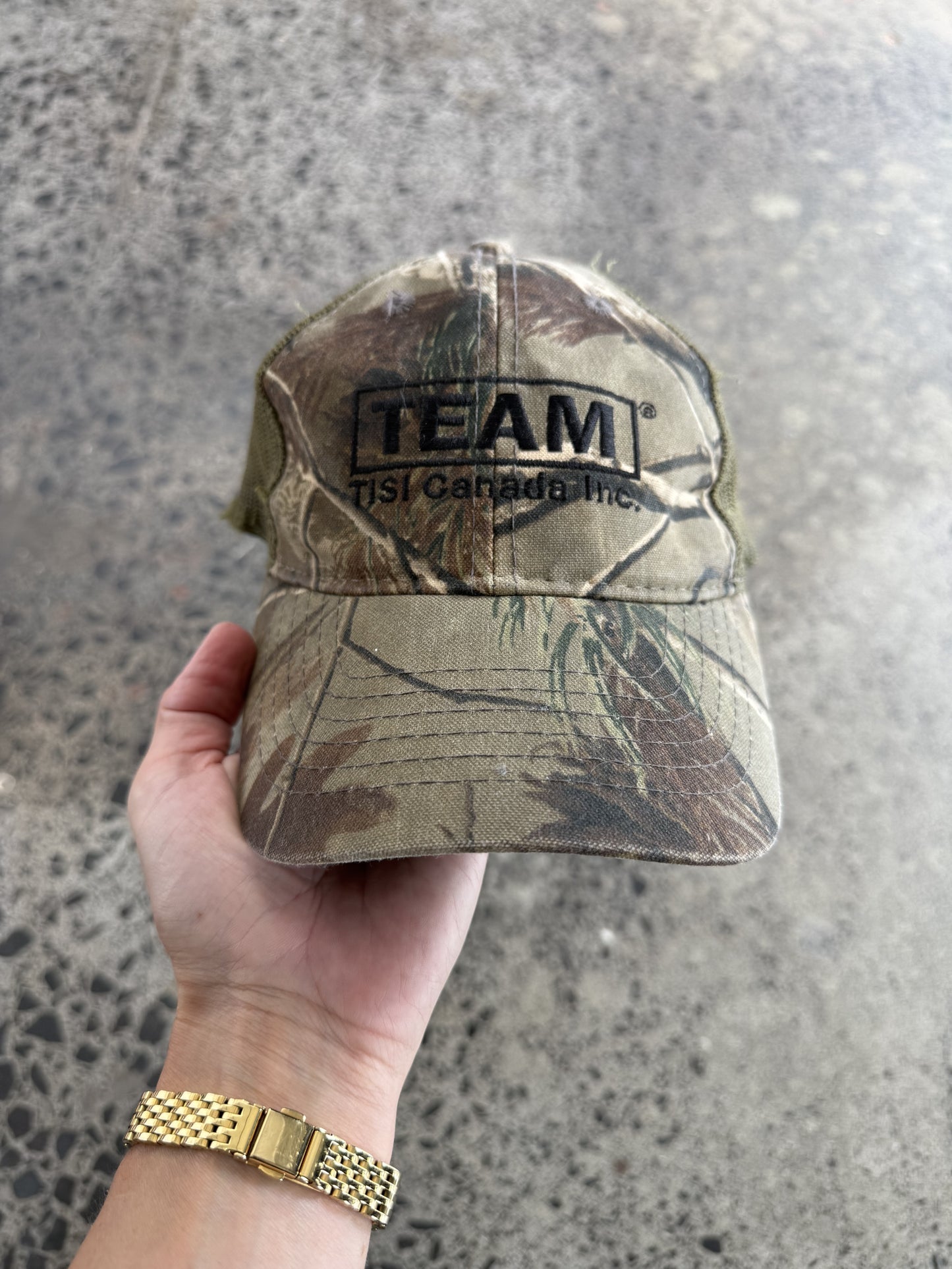 'Team' Real Tree Cap