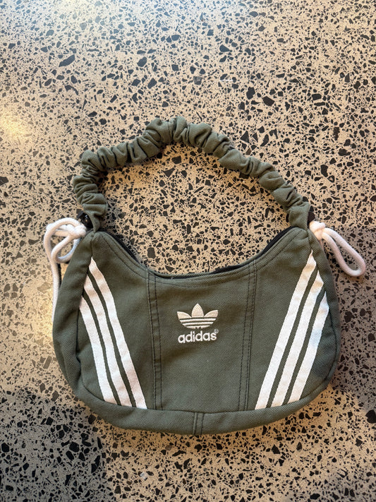 Forest Green Adidas Rework Shoulder Bag