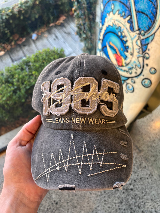 Faded black 1985 Cap