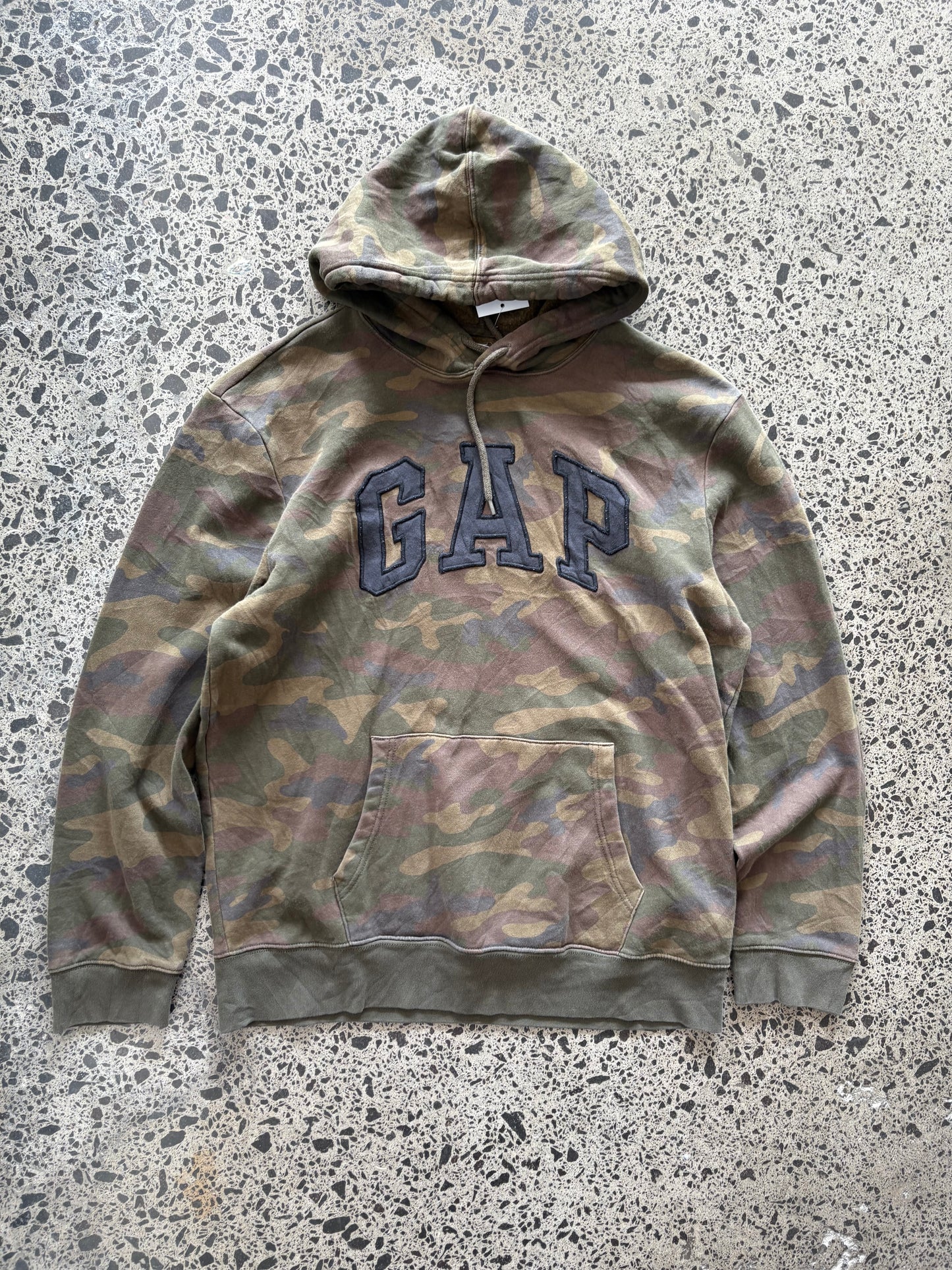 Camo Gap Hoody - L