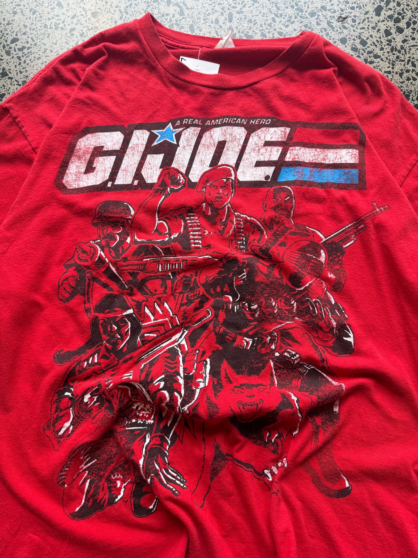 2010's G.I Joe "A real American Hero" Graphic T-Shirt - L