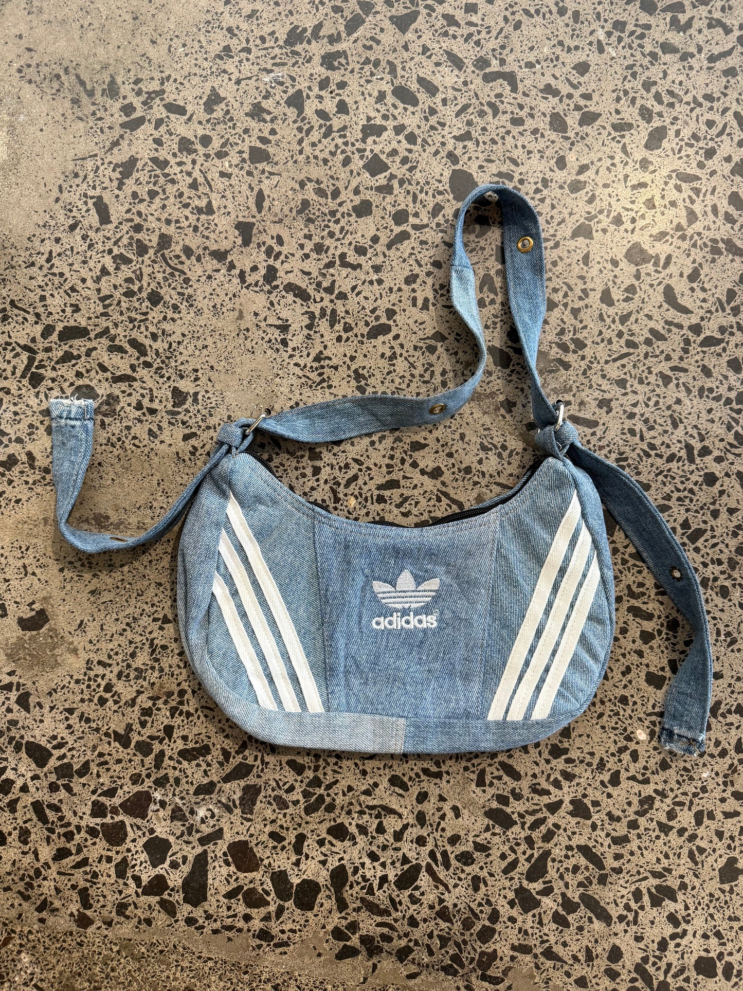 Light Denim Adidas Rework Handbag