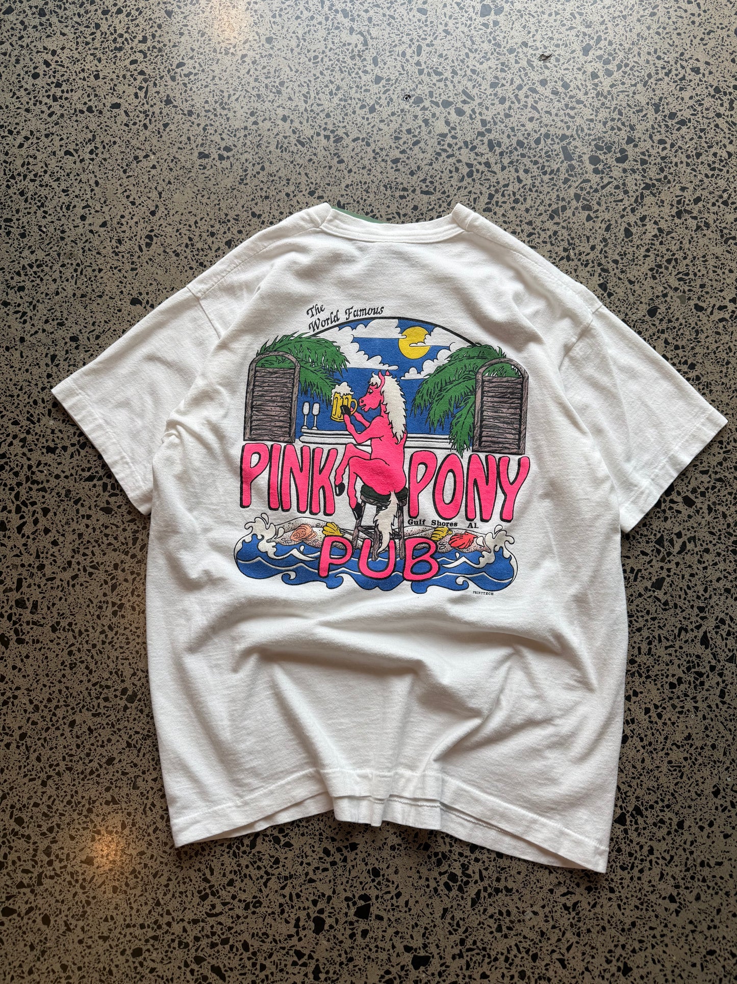 90's Pink Pony Pub Tee - L