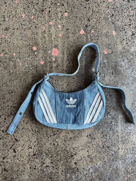 Blue Denim Adidas Rework Handbag