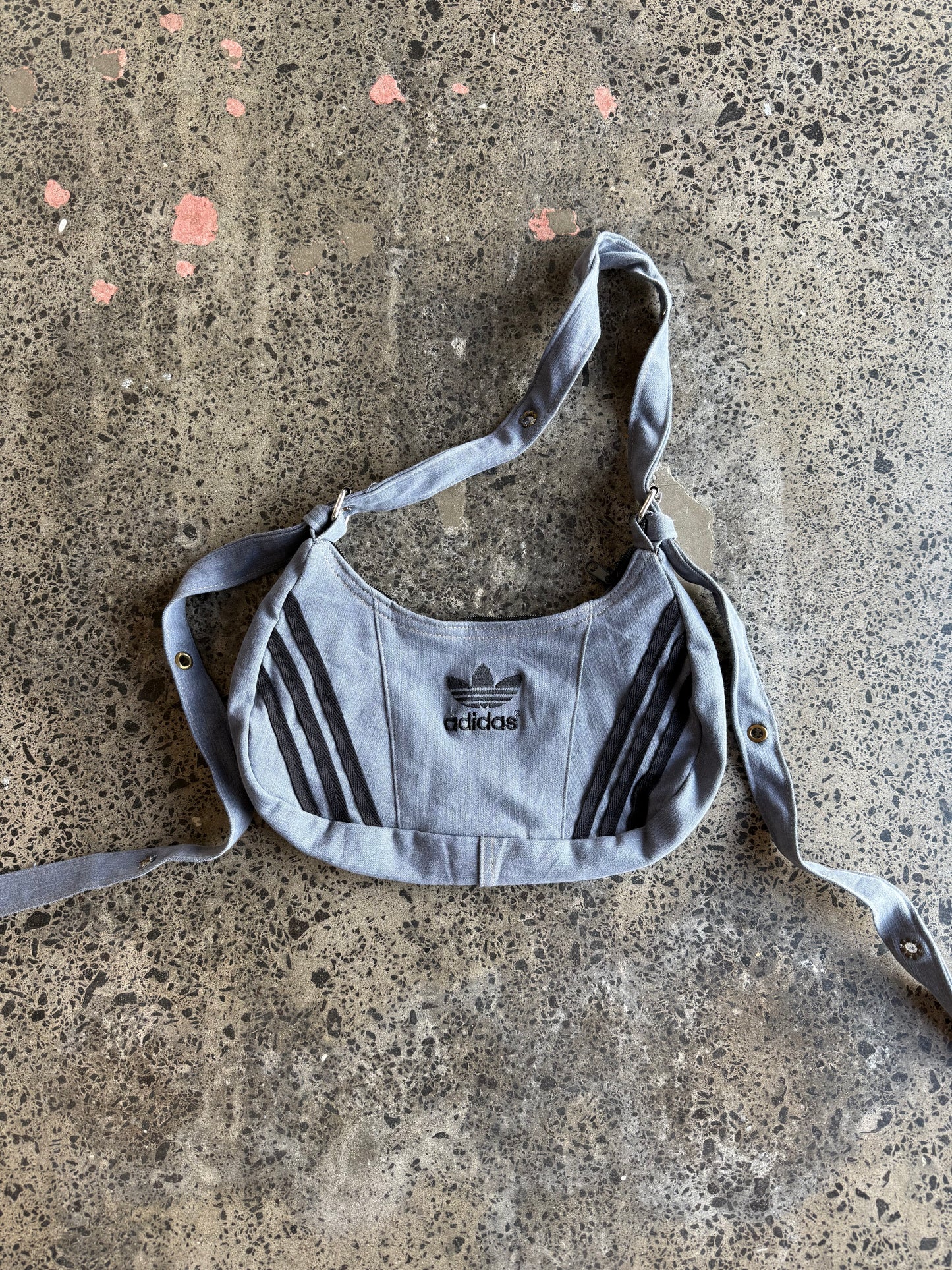 Light Grey Adidas Rework Handbag