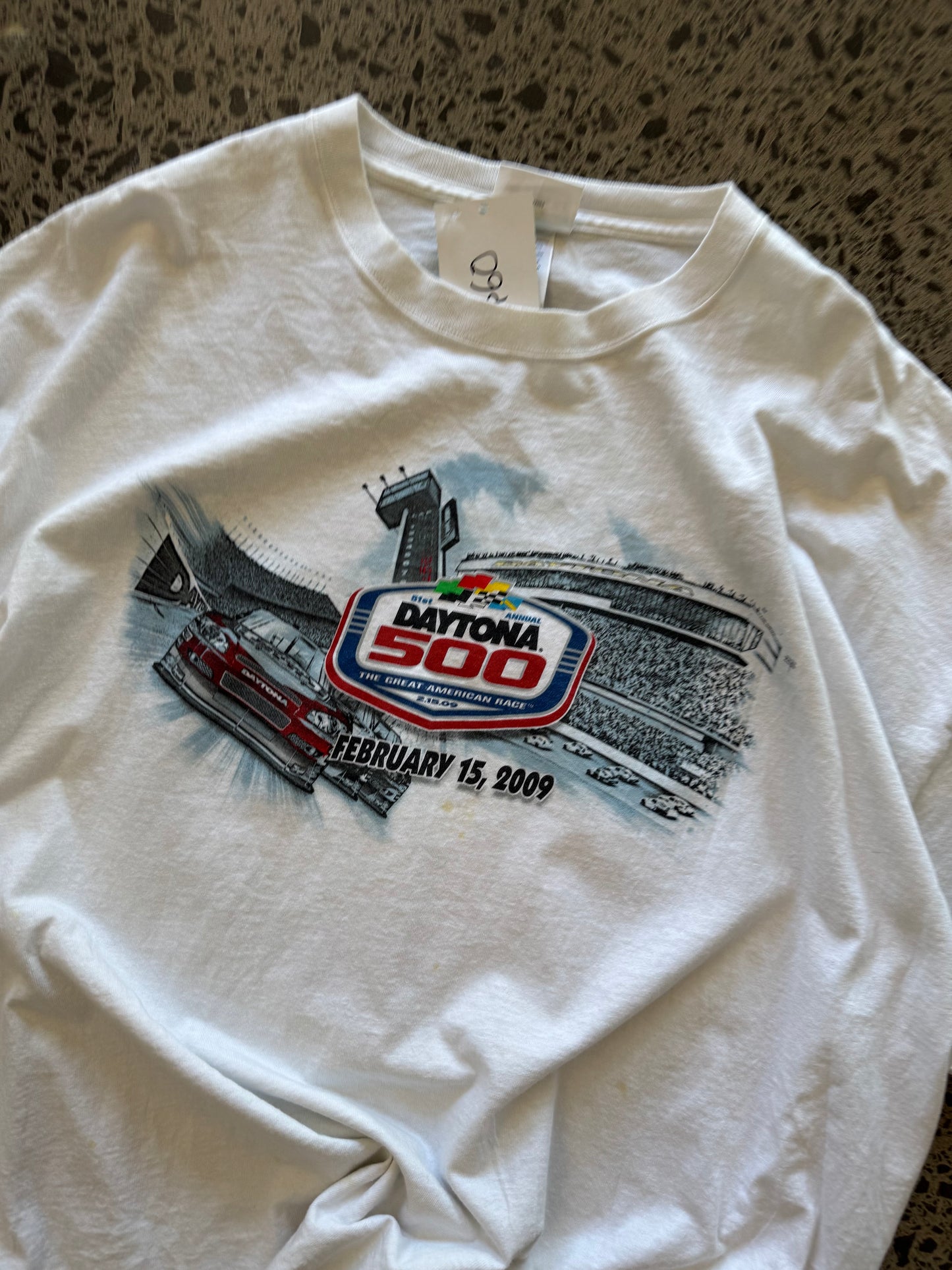 09' Daytona 500 Graphic Racing T-shirt - 2XL