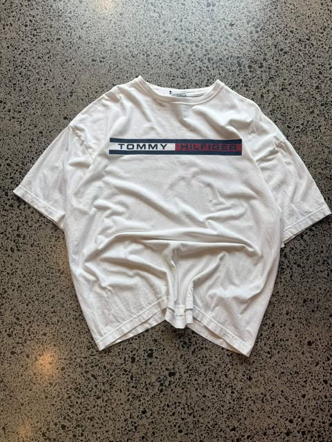 2003 Tommy Hilfiger Crest T-Shirt  - 2XL