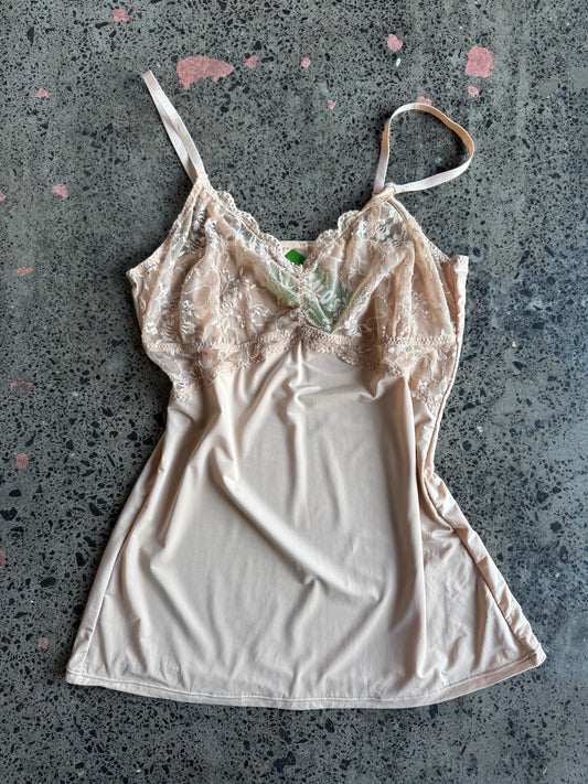 Peachy Silky, Lacey Cami - XL