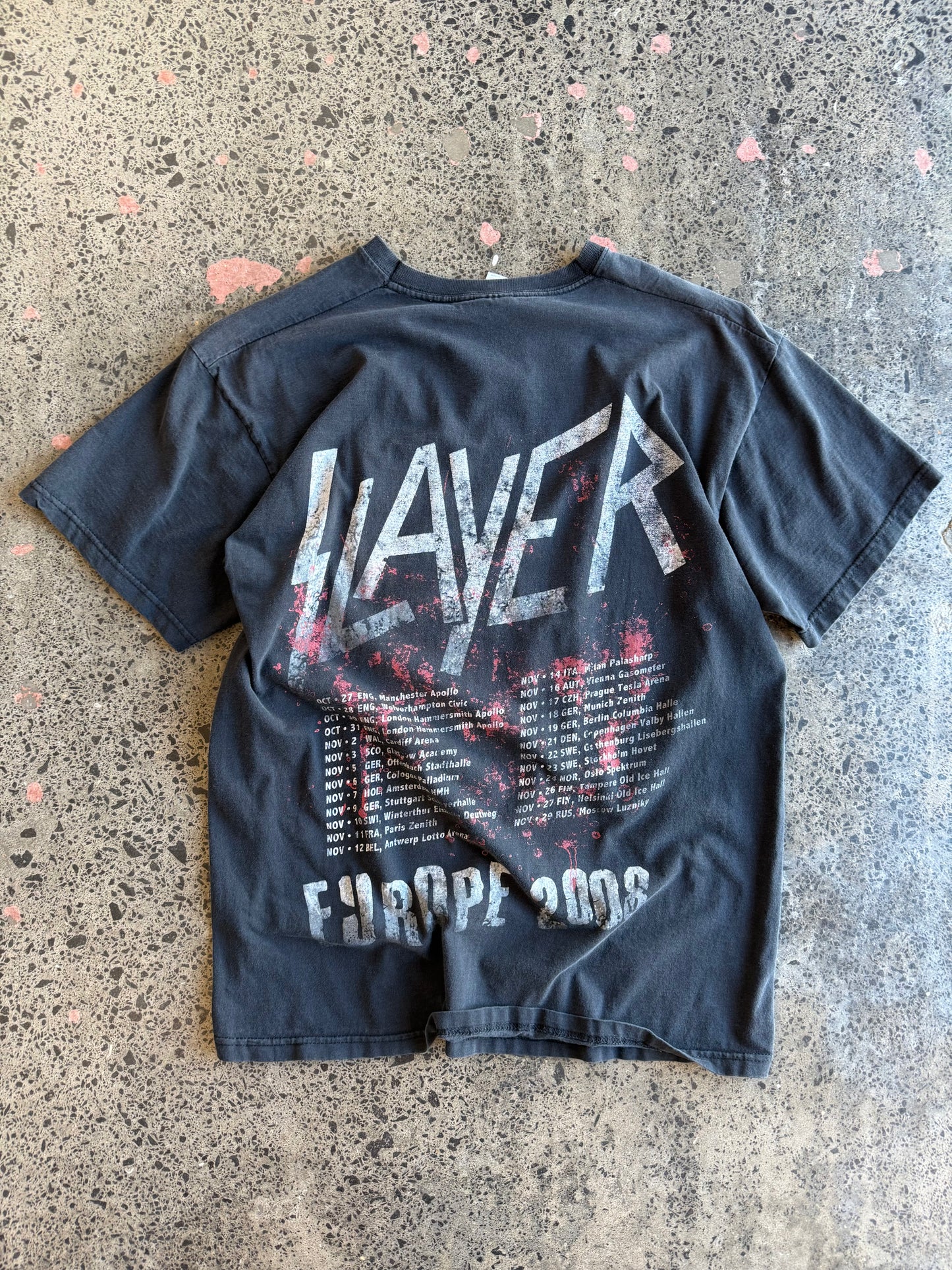 y2k Rare Slayer T-shirt - M