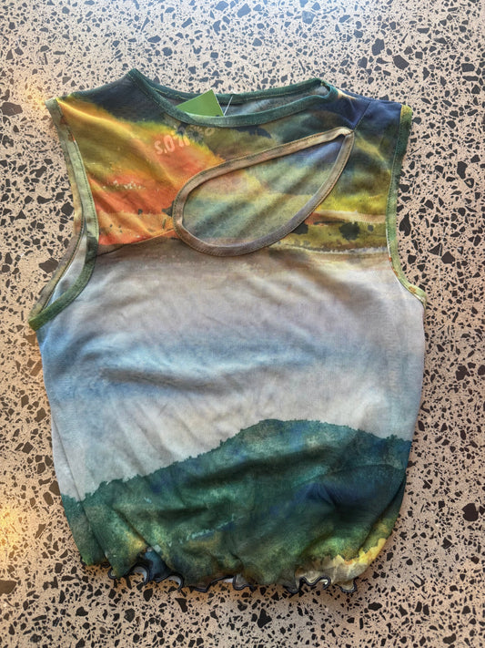 Mesh Halter Top - XS-S