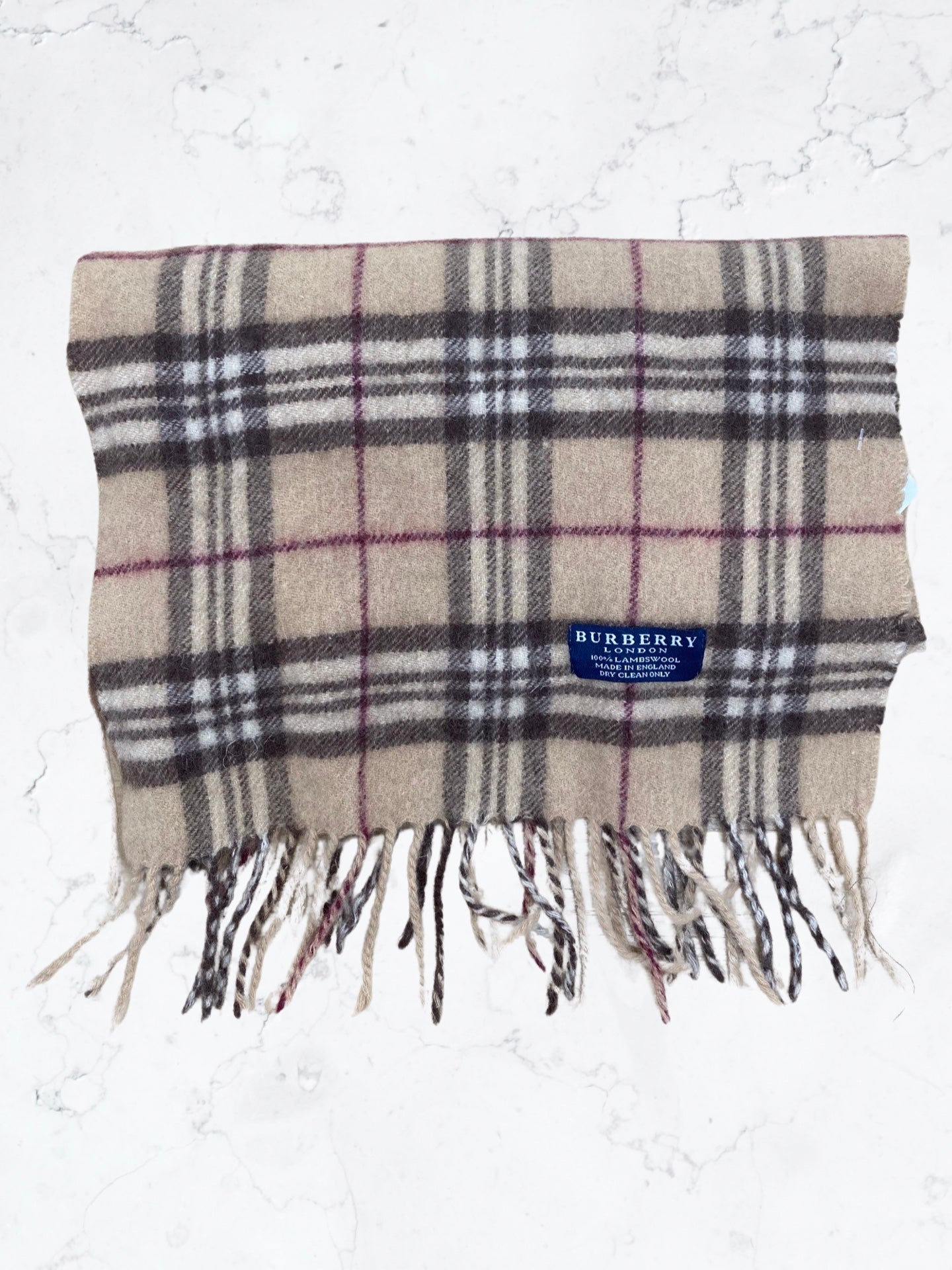 Vintage Burberry Scarf