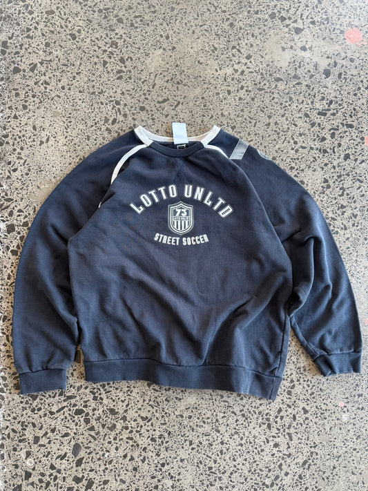 Lotto Unltd 'Street Soccer' Crewneck - Womens L