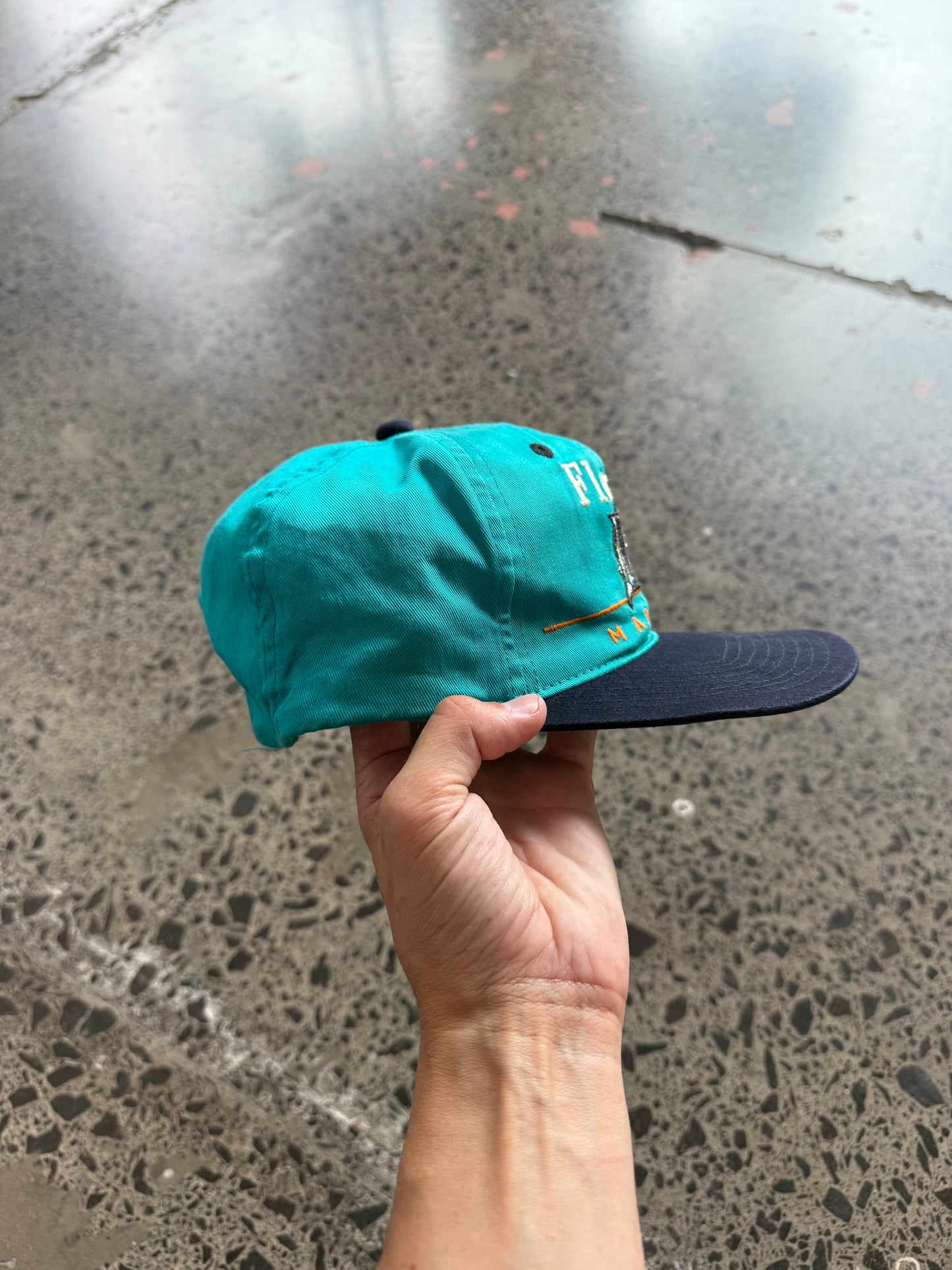 90's Florida Marlins Two-Tone Cap