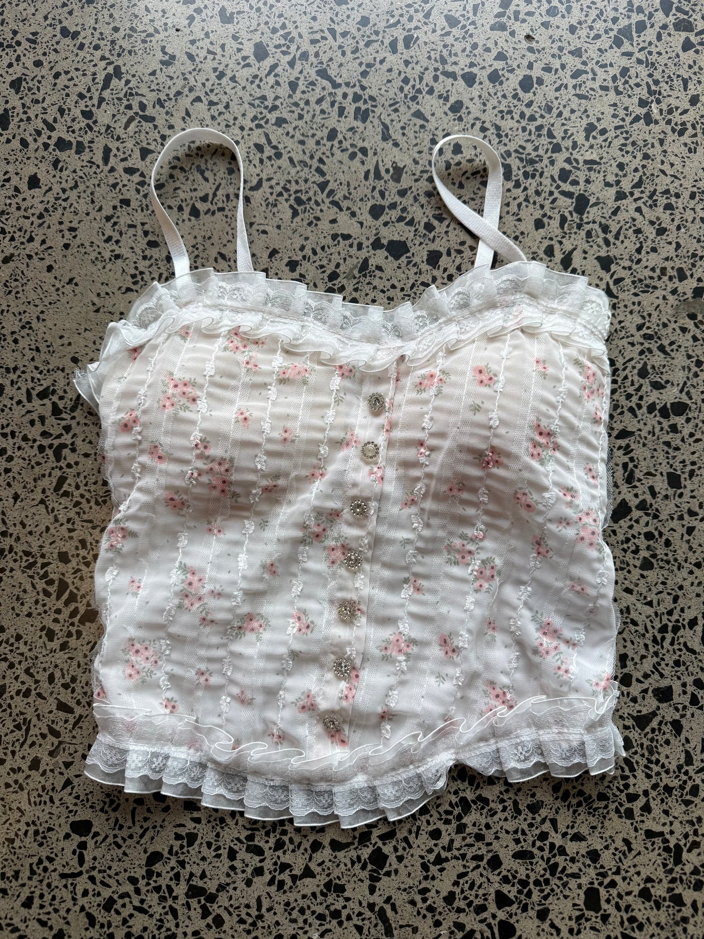 Floral Fairy Top - S