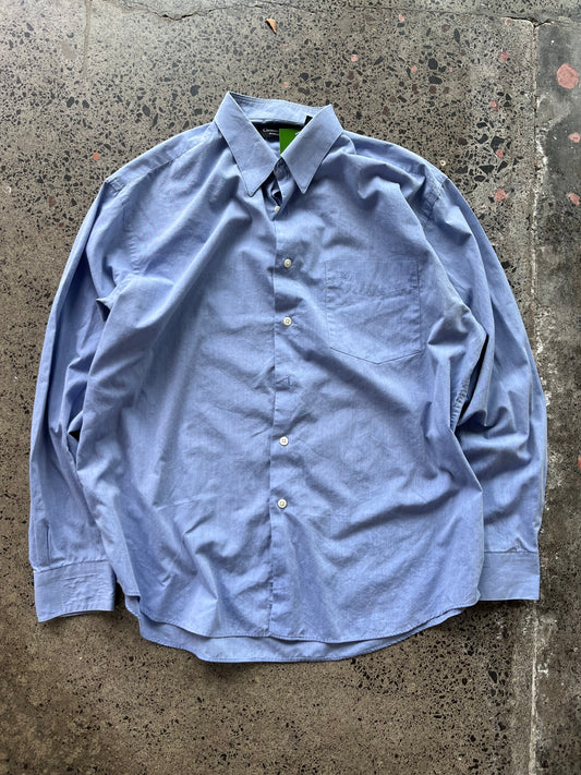 Blue Dior Button Up Shirt - Large