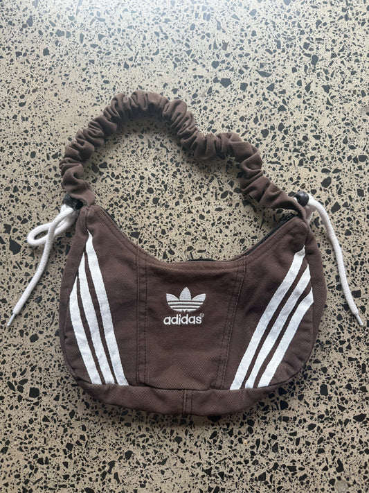 Dark Brown Adidas Rework Shoulder Bag