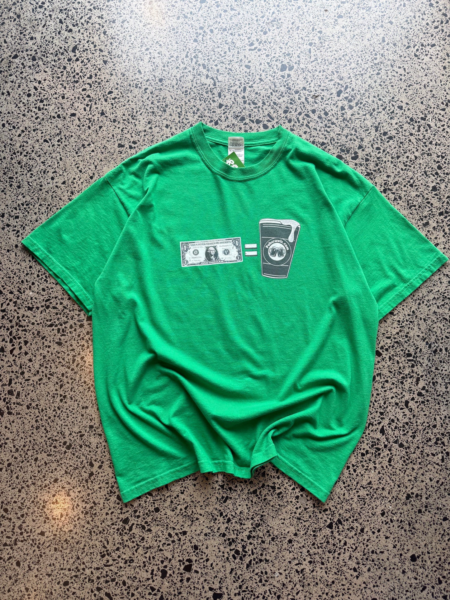 St. Patricks Leprechaun Graphic Tee - XL