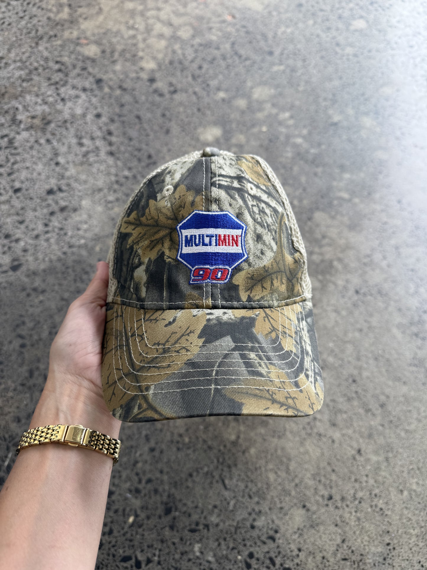 '90' Real Tree Trucker Cap