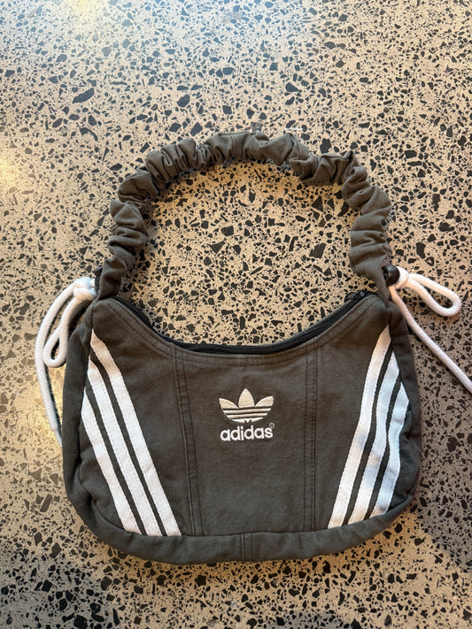 Green Adidas Rework Shoulder Bag