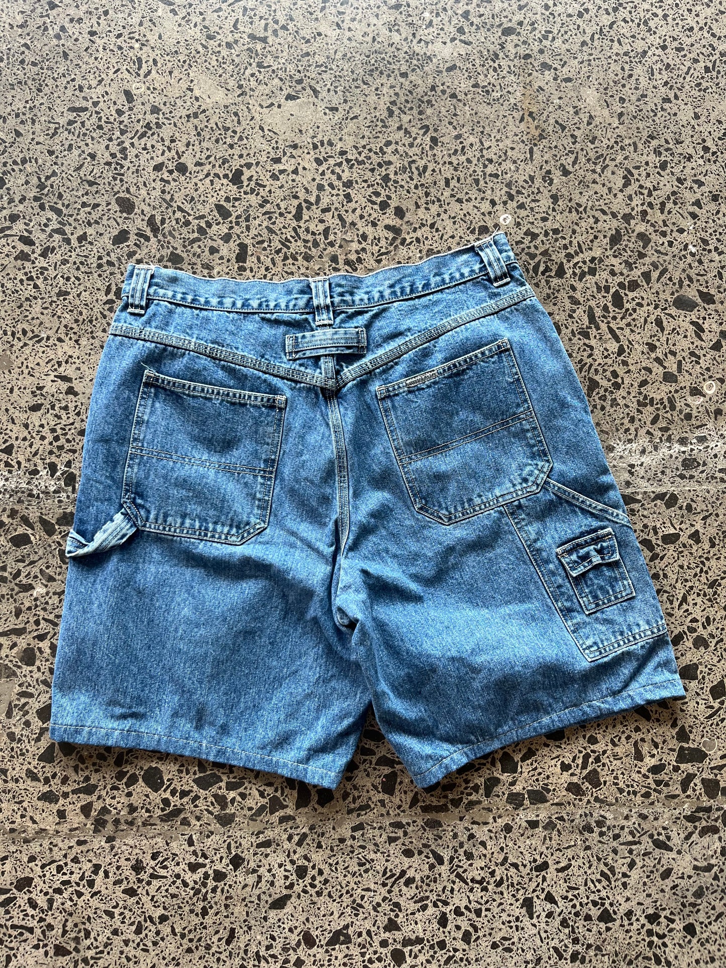 Deep Blue Lee Jorts - 34W