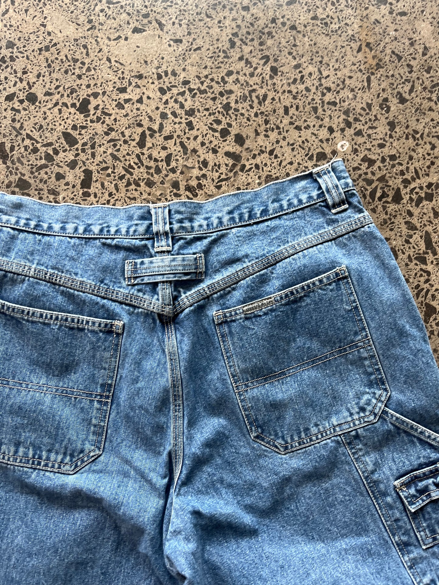 Deep Blue Lee Jorts - 34W