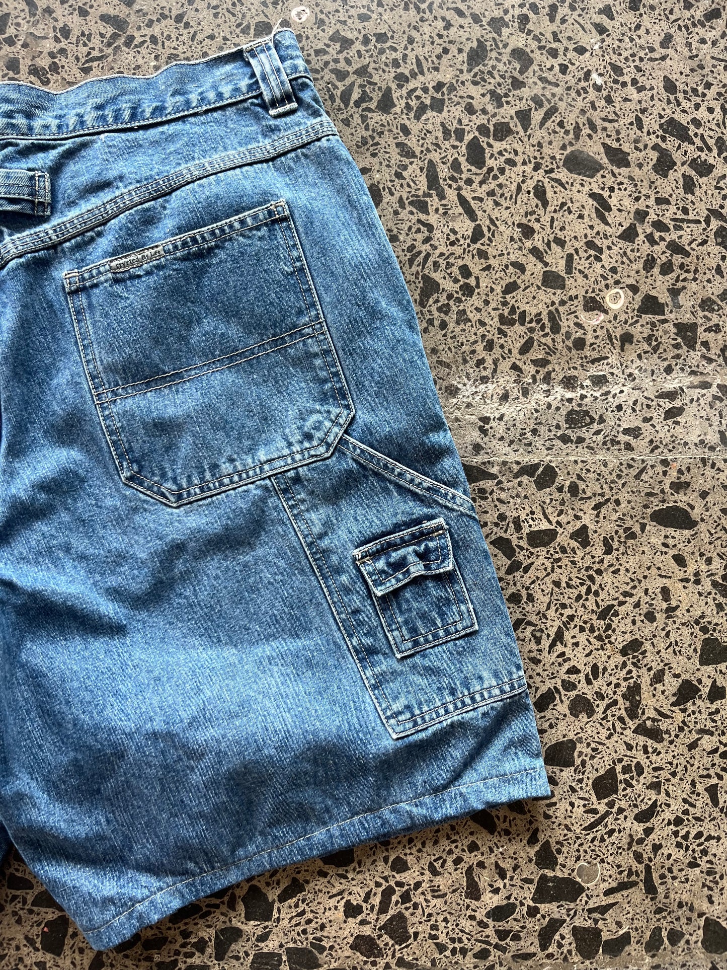 Deep Blue Lee Jorts - 34W