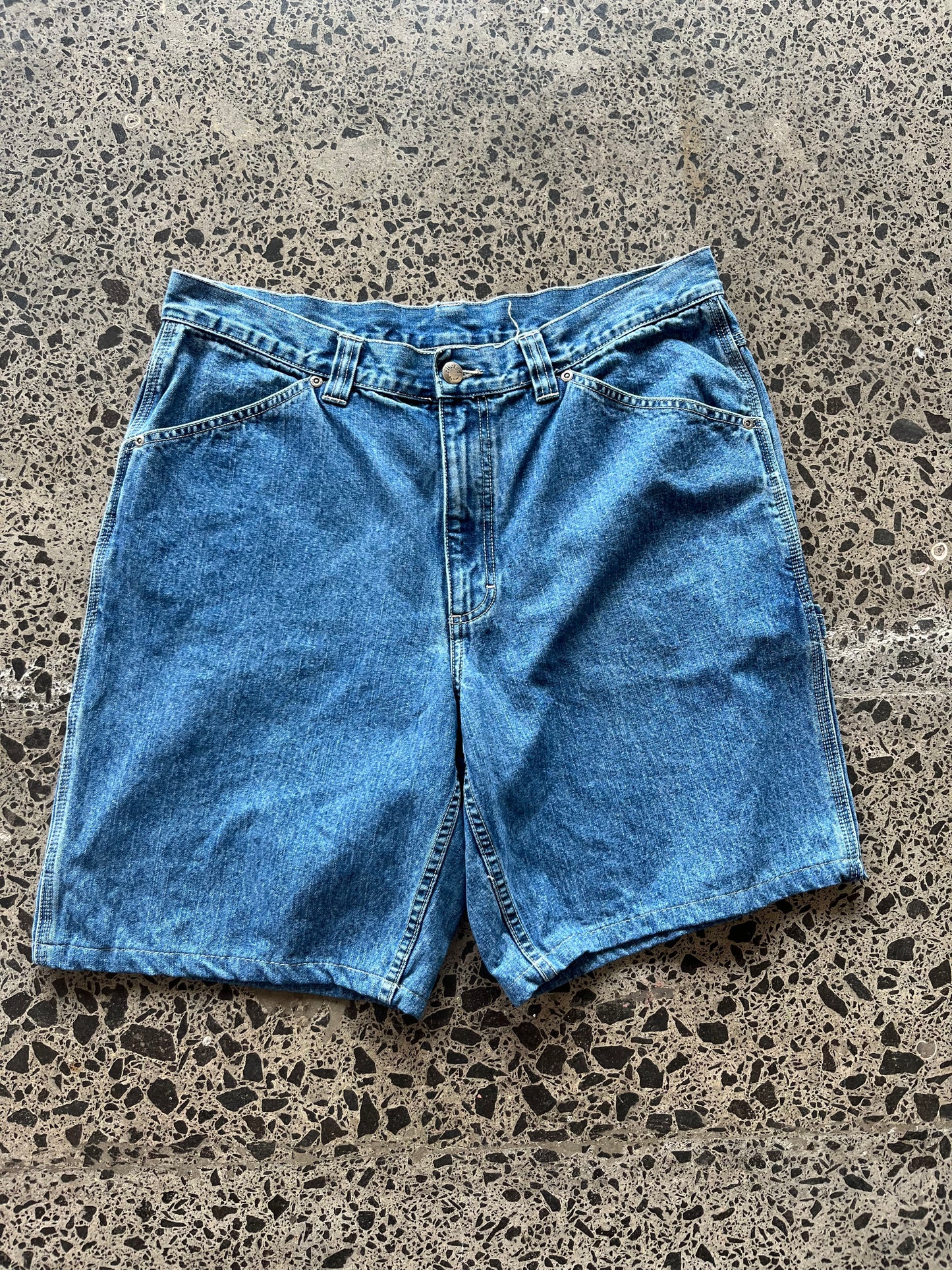 Deep Blue Lee Jorts - 34W