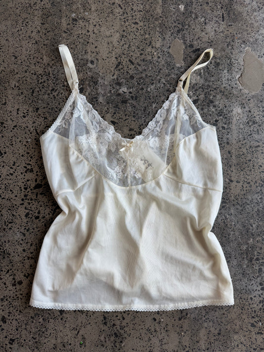 Silky Lace Cami - S