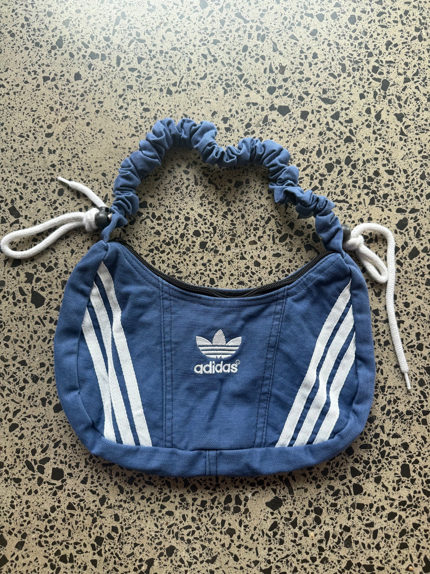Navy Adidas Rework Shoulder Bag
