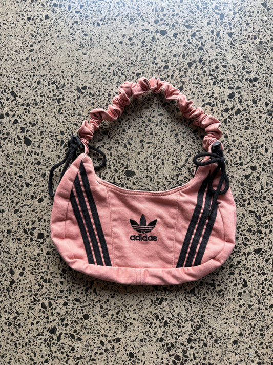 Pink Adidas Rework Scrunchy Shoulder Bag