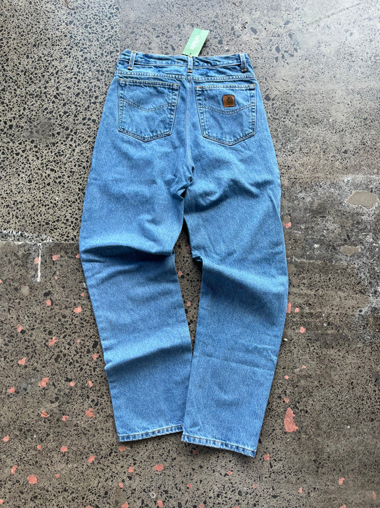 Light Wash Baggy Carhartt Jeans 32W x 33L