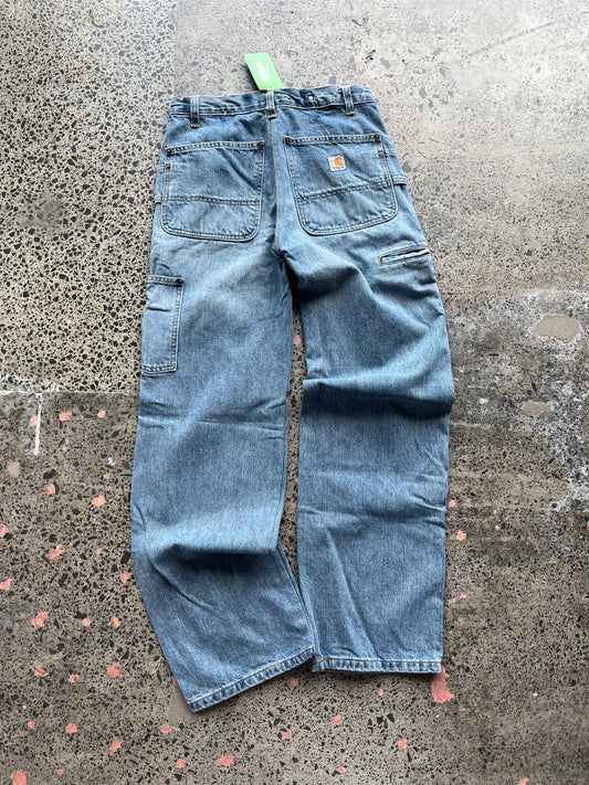 Light Wash Baggy Carhartt Jeans 32W x 30L