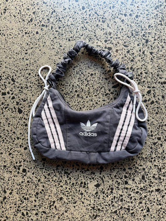 Grey Adidas Rework Shoulder Bag