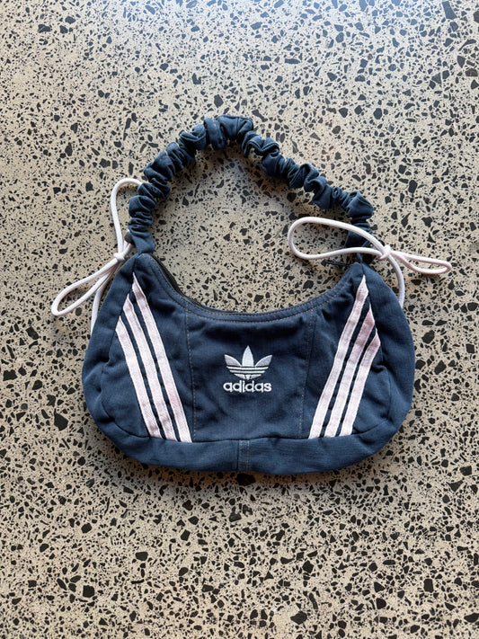 Blue Denim Adidas Rework Shoulder Bag