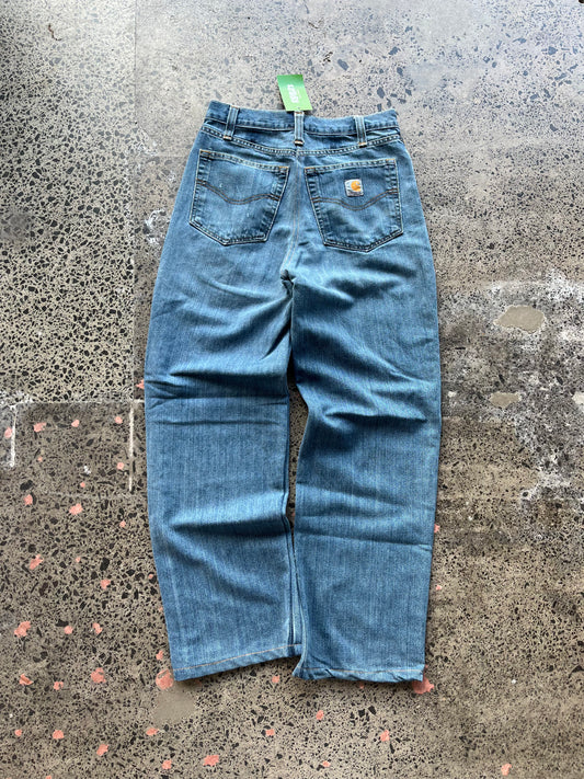 Mid Wash Baggy Carhartt Jeans 32W x 30L