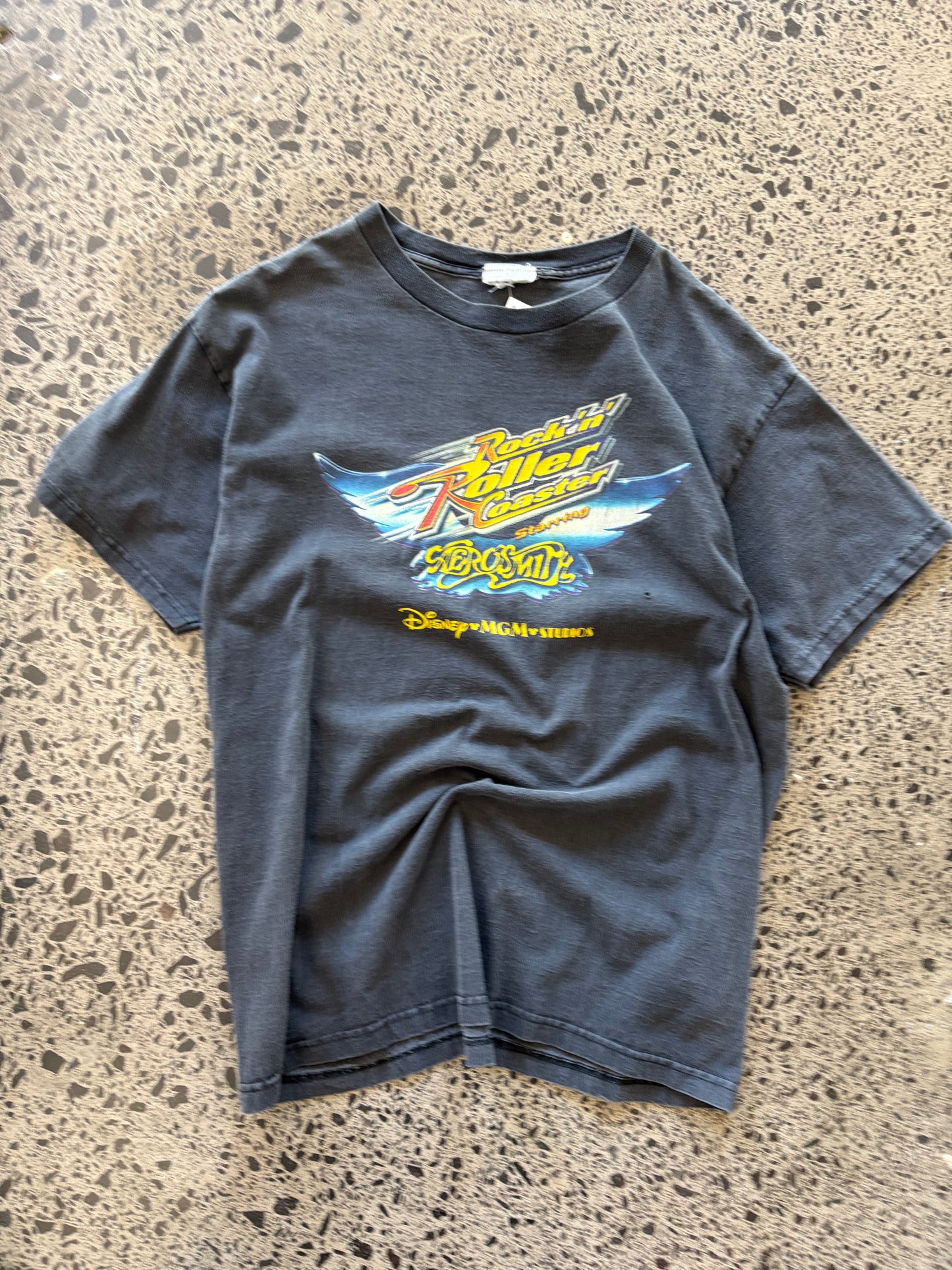 90's Disney x MGM x Murica Collab T-shirt -  L