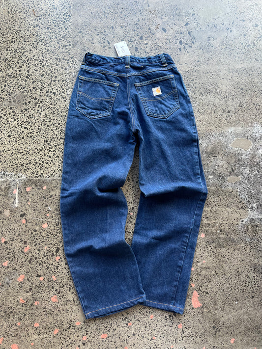 Dark Blue Baggy Carhartt Jeans 32W x 30L